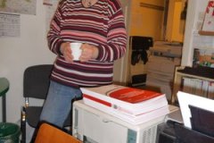 Kaffee am Morgen vertreibt Kummer und Sorgen